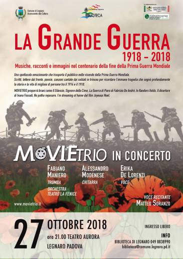 LA GRANDE GUERRA - MOVIETRIO IN CONCERTO